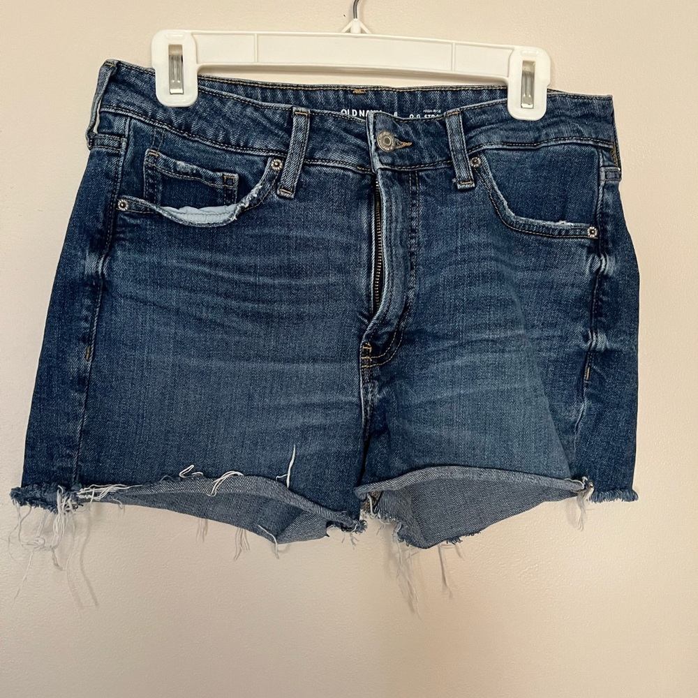 Old Navy Women's Dark Blue Jean Shorts